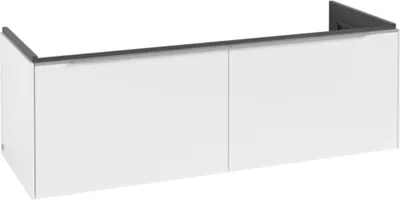 Image de Villeroy & Boch Subway 3.0 armoire sous lavabo, 2 tiroirs, 1272x429x478mm, C56700VF