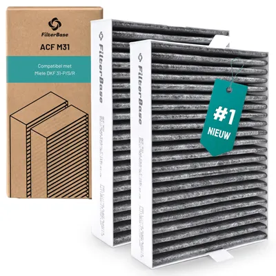 Aktivkohlefilter 2 Stück für Miele DKF 31-P (ACM31)