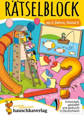 Produktbild von Rätselblock ab 3 Jahre, Band 3