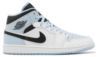 Produktbild von Air Jordan 1 Mid SE Ice Blue Black - EU: 45