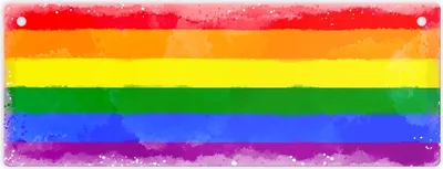 Produktbild von Pride-Flagge Rainbow Metallschild