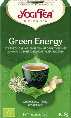 Produktbild von Yogi Tee Grüne Energie  pakje