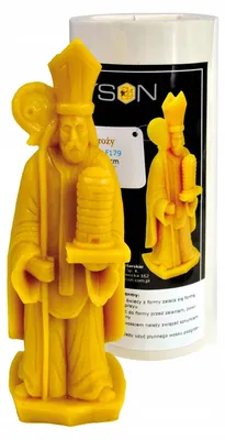 Produktbild von Łysoń Ambroży Silikonform Kerzenform Höhe 21cm