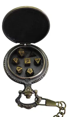 Produktbild von Würfelset: Metall Amulet - Dragon (7)