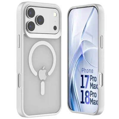 Image de H Hardy Coque pour iPhone 18 Pro Max/17 Pro Max, Protection MagSafe anti-rayures, Blanche, Image générée par une IA