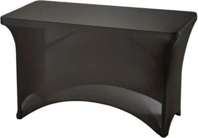 Produktbild von Stretchhusse f. Buffettische m. 1220x610x740mm - schwarz