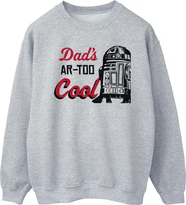 Produktbild von Star Wars - "Dads R2 Cool" Sweatshirt für Herren BI46097 (XL) (Grau)