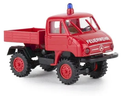 Produktbild von Brekina Mercedes Unimog 411 Feuerwehr 39032