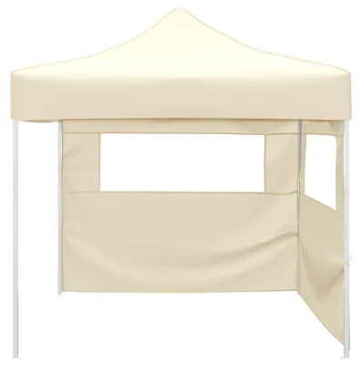 Zdjęcie produktu dla vidaXL Namiot imprezowy Kremowy 291 x 291 x 315 cm Tkanina Oxford