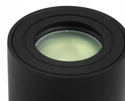 Produktbild von Hermetische Aufbau-Reflektorleuchte IP65 GU10 Schwarz