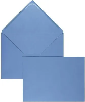 Produktbild von Briefumschläge 225x315mm 160g/qm gummiert VE=100 Stück dunkelblau