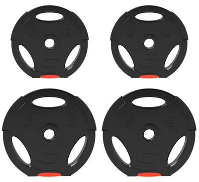 Immagine prodotto di Set di 4 Dischi Pesi per Bilanciere totale 30KG - 2x5kg e 2x10kg