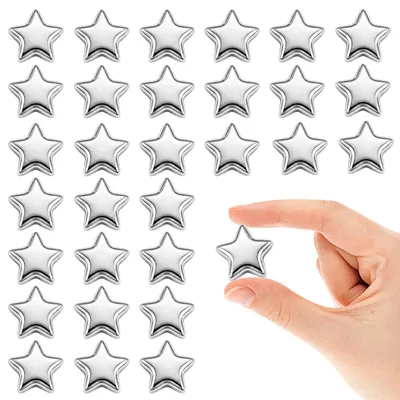 Productafbeelding van Decoratieve Stermagneten voor Koelkast (35 Stuks)