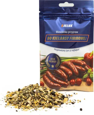 Immagine prodotto di Condimento per salsicce di marca Jelux 50g