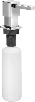 Produktbild von Sapho Eiunbau- Seifenspender, eckig, Chrom