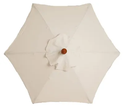Image de Omgoods - Housse de remplacement pour parasol de jardin, diamètre 3 mètres, couleur beige