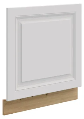 Produktbild von Frontblende für integrierten Geschirrspüler 60 cm Stilo Weiß + Eiche Artisan