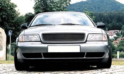 Kühlergrill Sport Grill Gitter Schwarz für Audi A4 B5 8D ab 1994-2000 – Produktansicht