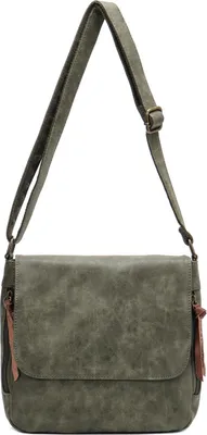 Produktbild von Vintage Umhängetasche Damen & Herren – Schultertasche mit Reißverschluss