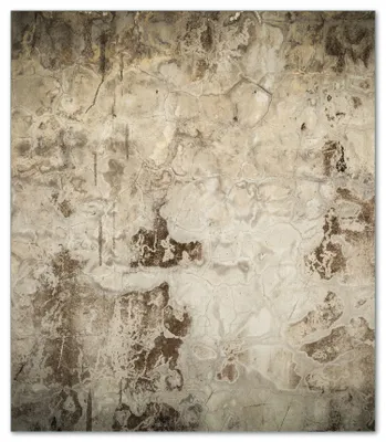 Produktbild von Wallario Herdabdeckplatte aus Glas, Größe 52 x 60 cm 1-teilig, Motiv Alte schmutzige Wand aus Beton mit abblätternder Farbe