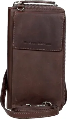Produktbild von The Chesterfield Brand Leder Handytasche Geldbörse Malaga Phone Bag Brown braun
