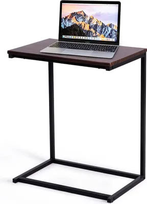 Obrázek produktu pro COSTWAY Stůl pro notebook ve tvaru U Konferenční stolek Stůl pro notebook Počítačový stolek Jídelní stůl Ošetřovatelský stůl Odkládací stolek Postelový stolek Podnos do postele
