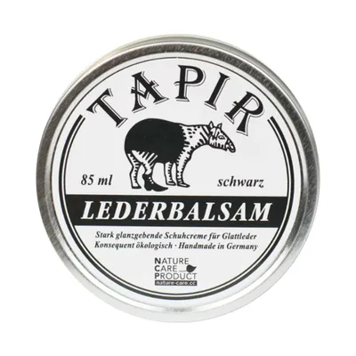 Produktbild von Lederbalsam - Schwarz 85ml | TAPIR