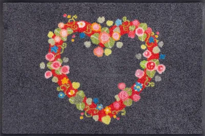 Produktbild von Fußmatte wash+dry Design Floral Romance 50x75 cm