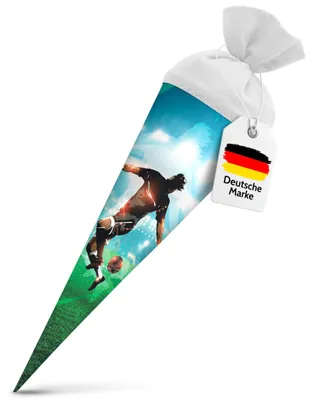 Produktbild von itenga Geschwister Schultüte 35cm Fußball Fußballer