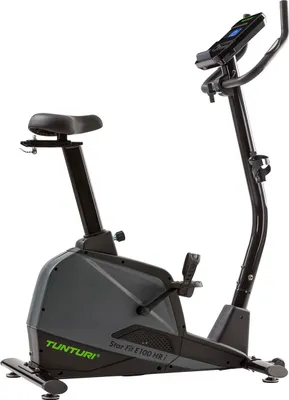Produktbild von Tunturi Heimtrainer Star Fit E100 HR i +  - Heimtrainer fahrrad - Hometrainer für Zuhause - 16 Widerstandsstufen - 21 Ausbildungsprogramme - mit Herzfrequenz-Sensoren - Rotierende Masse von 8 kg
