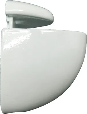 Image de Support Pelican Sp08 Blanc Fixation D'étagère Discrète Et Robuste - Micel