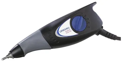 Image de Graveur multifonction Dremel 290, 35 watts, kit de gravure comprenant 3 accessoires et 4 embouts pour graver le bois, le verre, la céramique, le métal, le plastique et le cuir