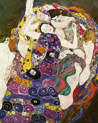 Produktbild von Gustav Klimt Kunstdruck Bild - Die Jungfrau, 1912 - 1913 (50 x 40 cm)