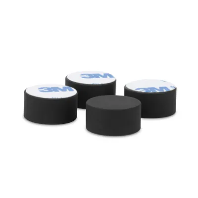 Immagine prodotto di Ammortizzatori in silicone-elastomero Dynavox EDZ20, set da 4, forma cilindrica