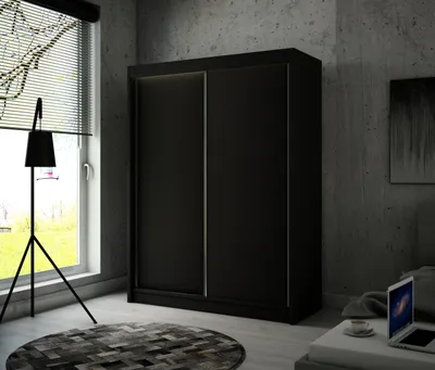 Produktbild von FEDVE Kleiderschrank CARE Schlafzimmerschrank Wohnzimmerschrank Garderobenschrank modern 215x150x61