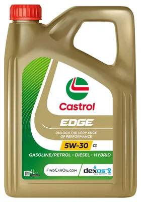 Produktbild von Castrol EDGE FST 5W-30 C3, 4 l, 5W-30, Sommer/Winter, Auto, -45 °C, 0,812 kg/l