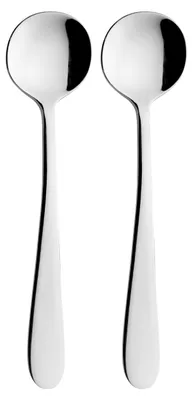 Eierlöffel-Set 2-tlg., 18/0 Edelstahl, silber, traditionell