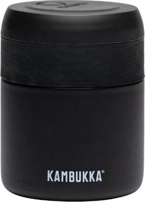 Produktbild von Kambukka Bora Isolierter Lebensmittelbehälter Matte Black 600 ml