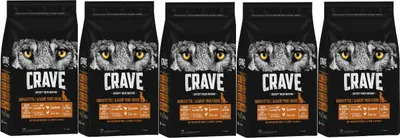 Produktbild von CRAVE™ Hund Beutel mit Truthahn und Huhn 5 x 2,8kg