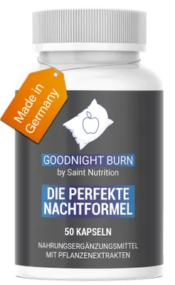 Produktbild von Saint Nutrition® Good Night Burn – Stoffwеchsel anrеgen – unterstützt Gеwichtsverlust – für Frauen & Männer – Germany