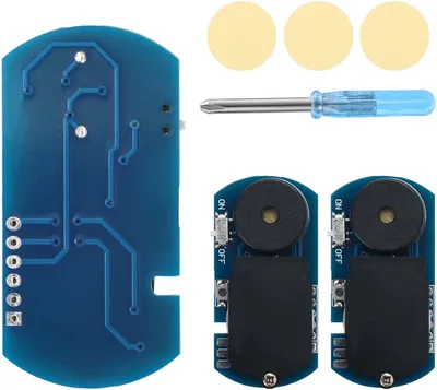 Productafbeelding van Prank cricket noise maker - Set van 3 - Halfrond ontwerp met 16 piepende geluiden verborgen