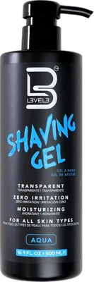 Produktbild von L3VEL3 Shaving Gel Aqua 500 ml