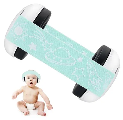 Produktbild von Gehörschutz Baby Kopfhörer Babykopfhörer - Verstellbar - 0 bis 18 Monate