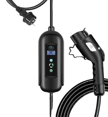 Zdjęcie produktu dla Ładowarka EV, kabel 10 metrów, regulowany prąd ładowania, typ 1