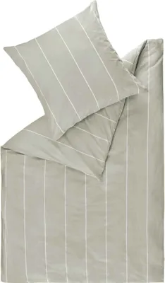 Produktbild von ESPRIT Renforcé Kissenbezüge und Bettwäsche HARPLINES Grau 200 x 200 cm