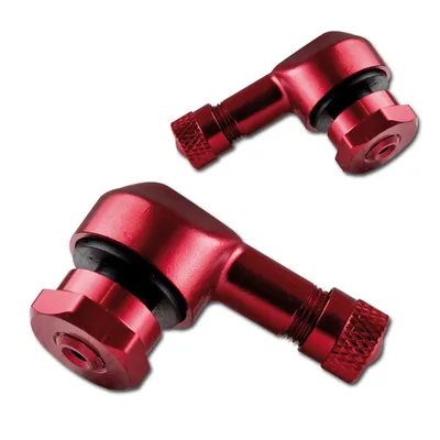 Image de Aluminiumventil 90° abgewinkelt rot eloxiert