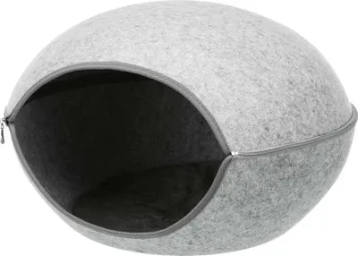 Produktbild von Trixie Luna Höhlenbett Grau 58 x 39 x 54 cm Grau 58 x 39 x 54 cm