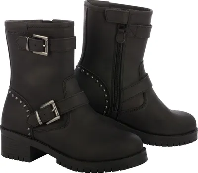 Produktbild von Segura Camille Damen Motorrad Stiefel, schwarz, 36