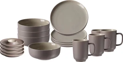 Produktbild von Ritzenhoff & Breker JASPER Frühstücksset 16-teilig taupe