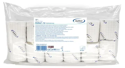 Produktbild von Maimed Polsterbinde 10 cmx3 m 12 St